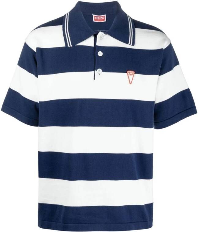 Kenzo T shirts and Polos White , Wit, Heren