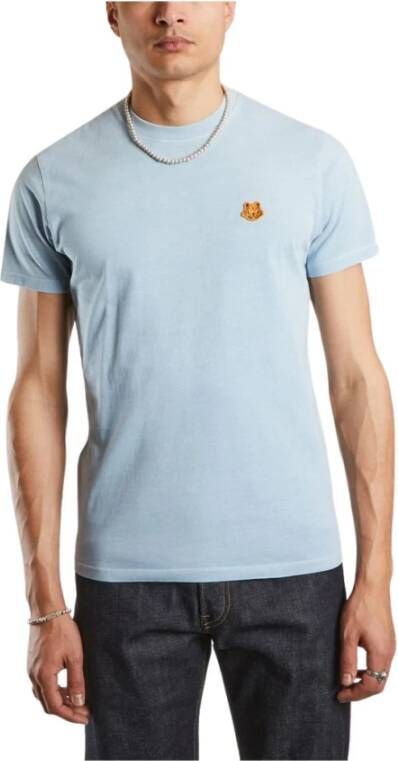 Kenzo Klassiek Tiger Crest T shirt , Groen, Heren