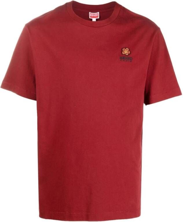 Kenzo T shirts , Rood, Heren