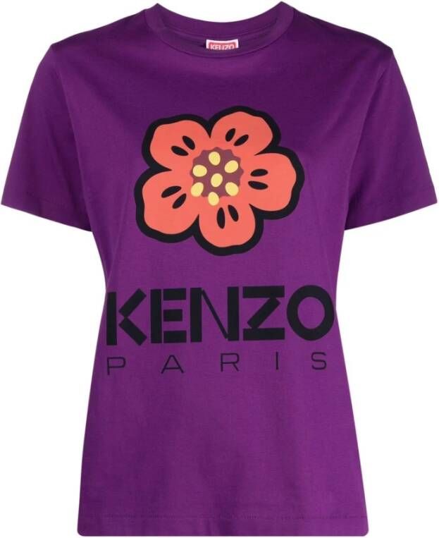 Kenzo T shirts Paars Dames