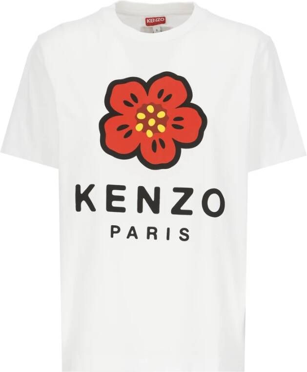 Kenzo T shirts and Polos White , Wit, Dames