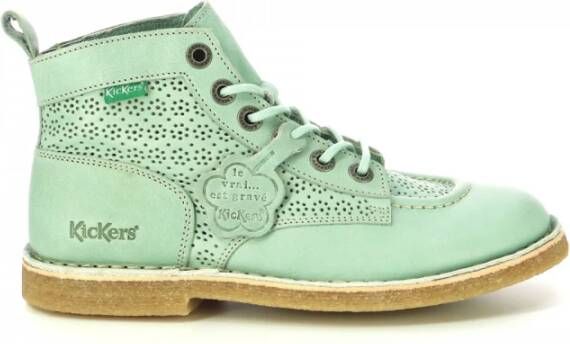 Kickers Ojikar Boots , Groen, Dames