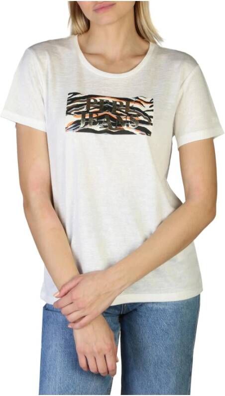 Pepe Jeans T shirt caitlin_pl505145 , Wit, Dames