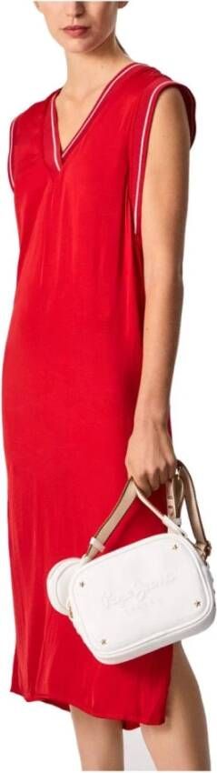 Pepe Jeans Casual kleedjes Rood Dames