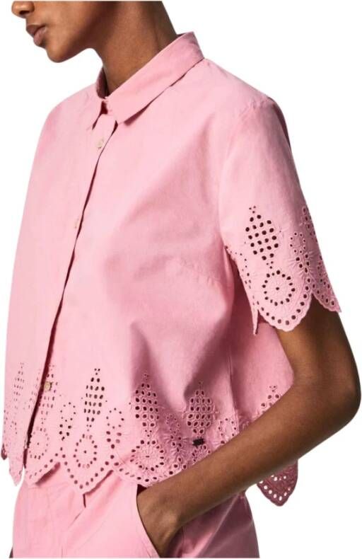 Pepe Jeans Longsleeve shirts Roze Dames
