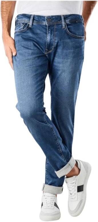 Pepe Jeans Slim Fit Jeans Blauw Heren