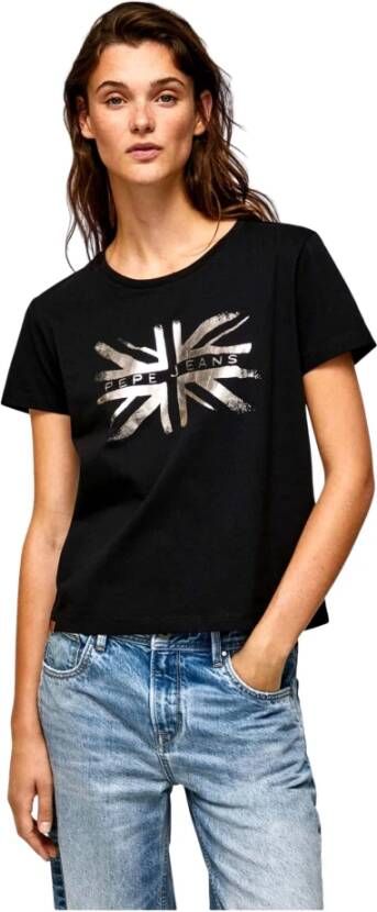 Pepe Jeans T shirts Zwart Dames