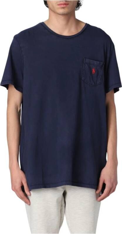 Polo Ralph Lauren T shirt Korte Mouw T SHIRT AJUSTE COL ROND EN COTON LOGO PONY PLAYER