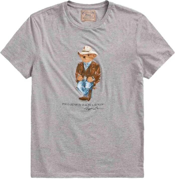 Polo Ralph Lauren Polo Bear T shirt 710858029001 , Grijs, Heren