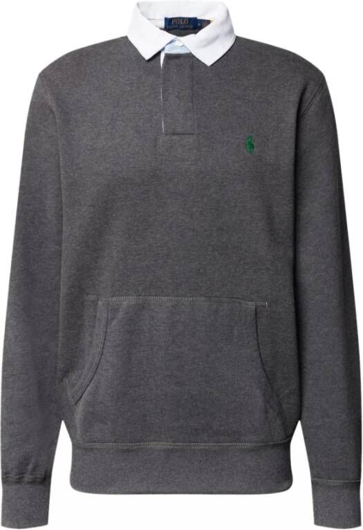 Polo Ralph Lauren Rugby polo sweatshirt , Grijs, Heren
