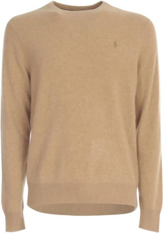 Ralph Lauren Truien met ronde hals , Beige, Heren