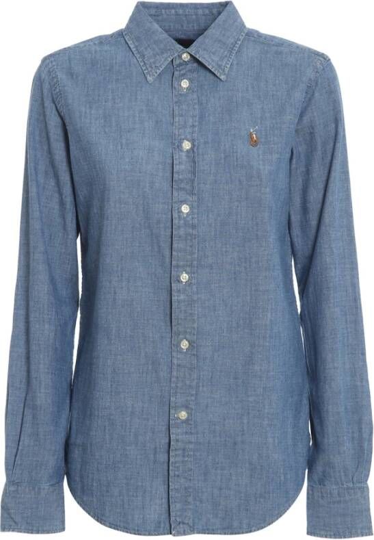 Ralph Lauren Longsleeve shirts Blauw Dames