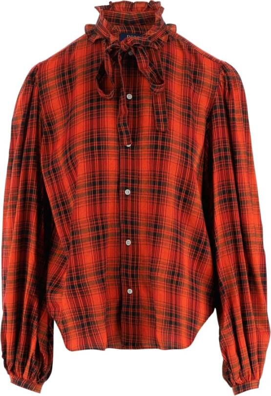 Ralph Lauren Longsleeve shirts Rood Dames