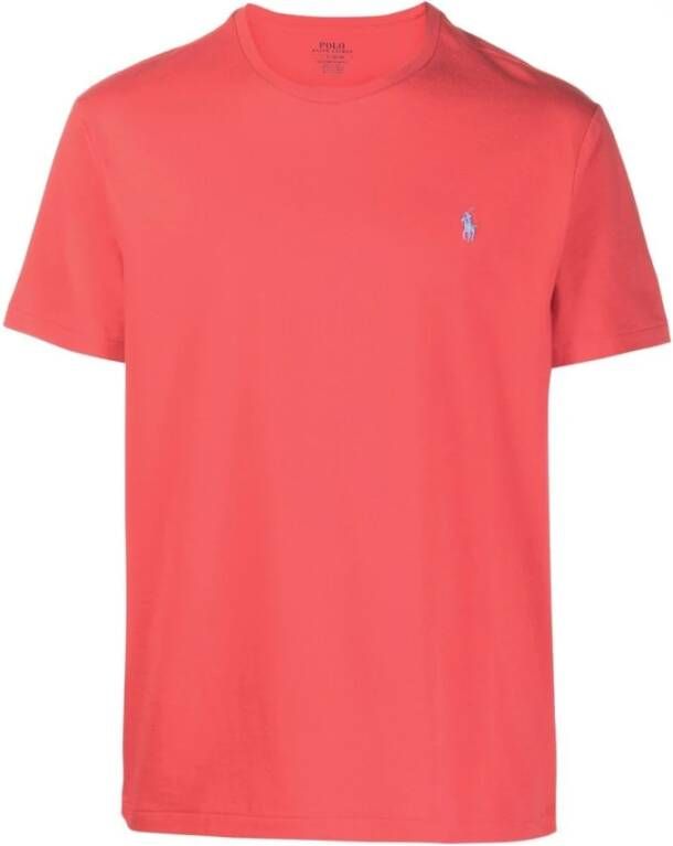Ralph Lauren T Shirts , Rood, Heren
