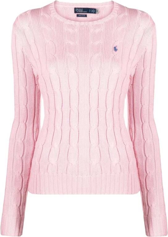 Ralph Lauren Truien met ronde hals , Roze, Dames