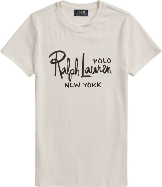 Ralph Lauren T shirts Beige Dames