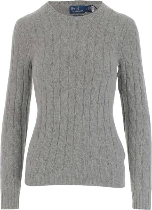 Ralph Lauren Sweater made of pure cashmere , Grijs, Dames