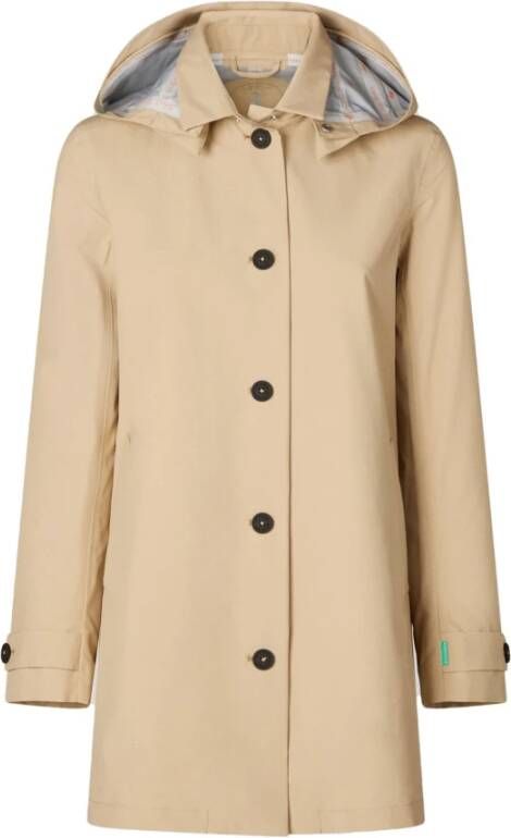 Save The Duck Regenjassen Beige Dames