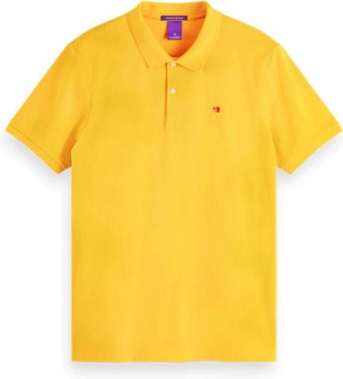 Scotch & Soda Klassieke polo van piqué katoen