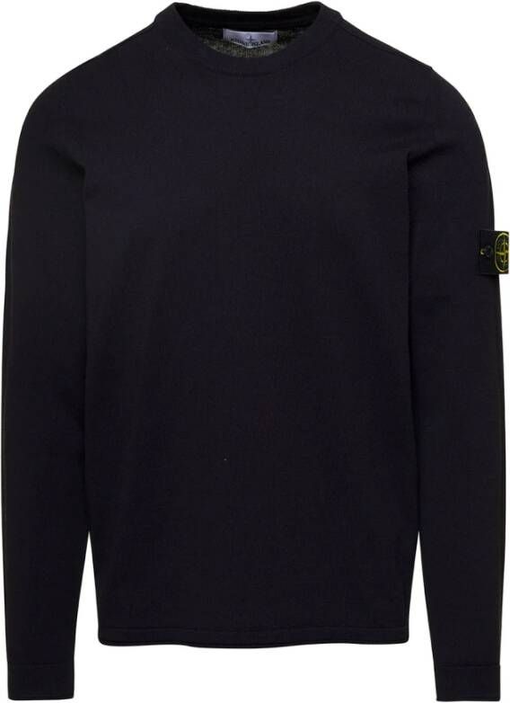 Stone Island Round neck Knitwear , Blauw, Heren