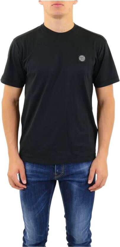 Stone Island Shirts Zwart Heren