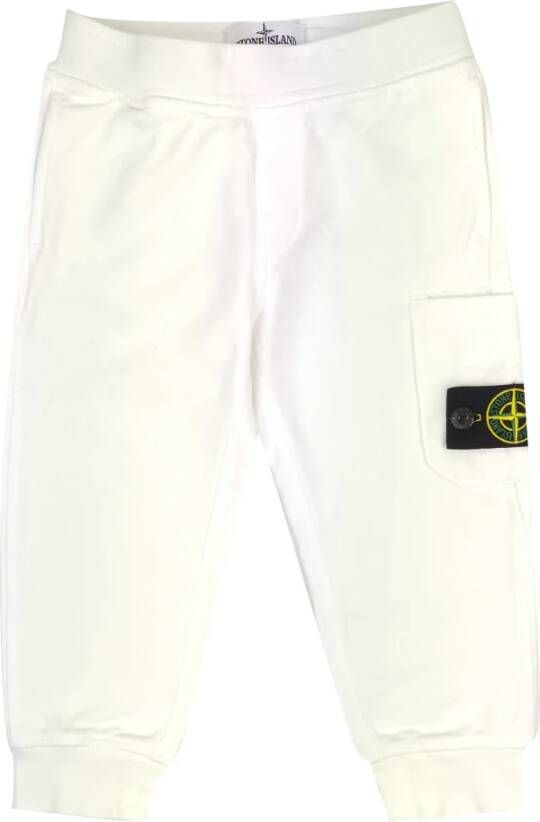 Stone Island Sweatpants Wit Heren