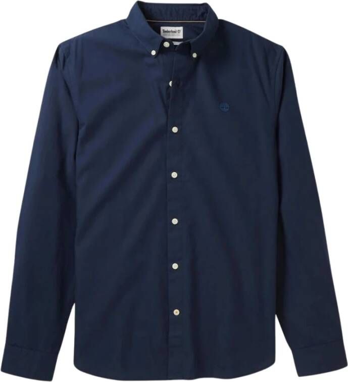 Timberland Alledaagse t shirts , Blauw, Heren