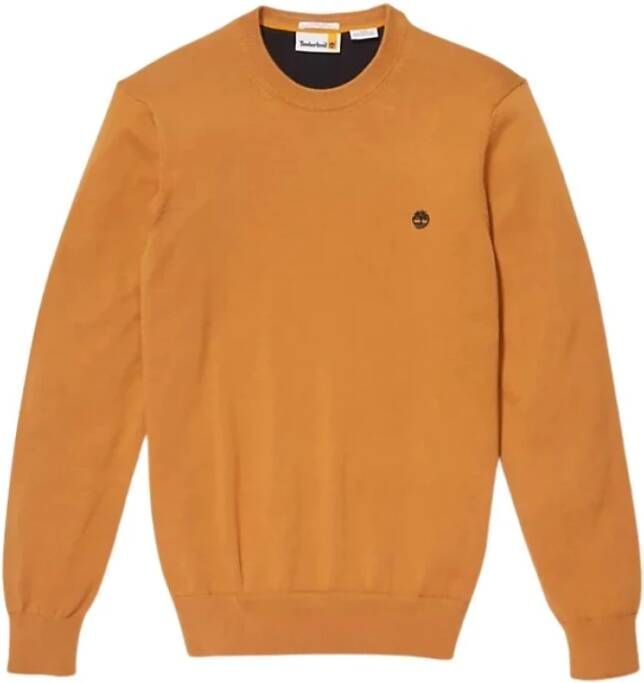 Timberland Ronde hals gekweek , Oranje, Heren