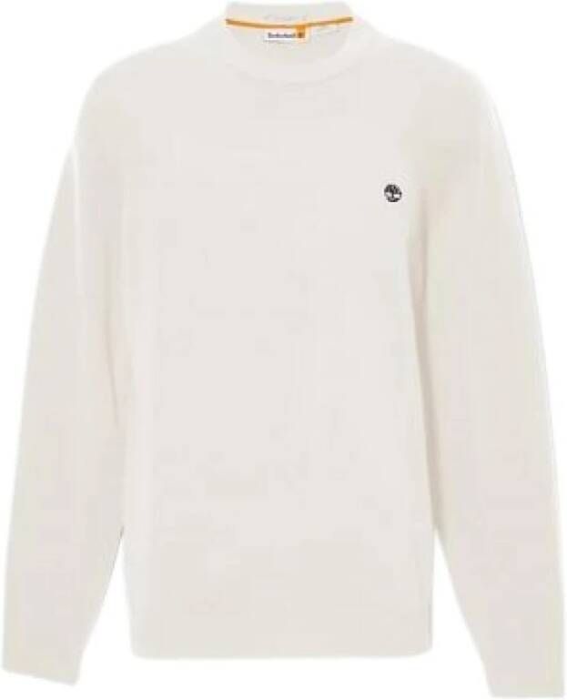 Timberland Ronde hals gekweek , Wit, Heren