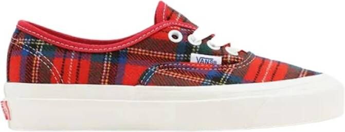 Vans Sneakers Rood Heren