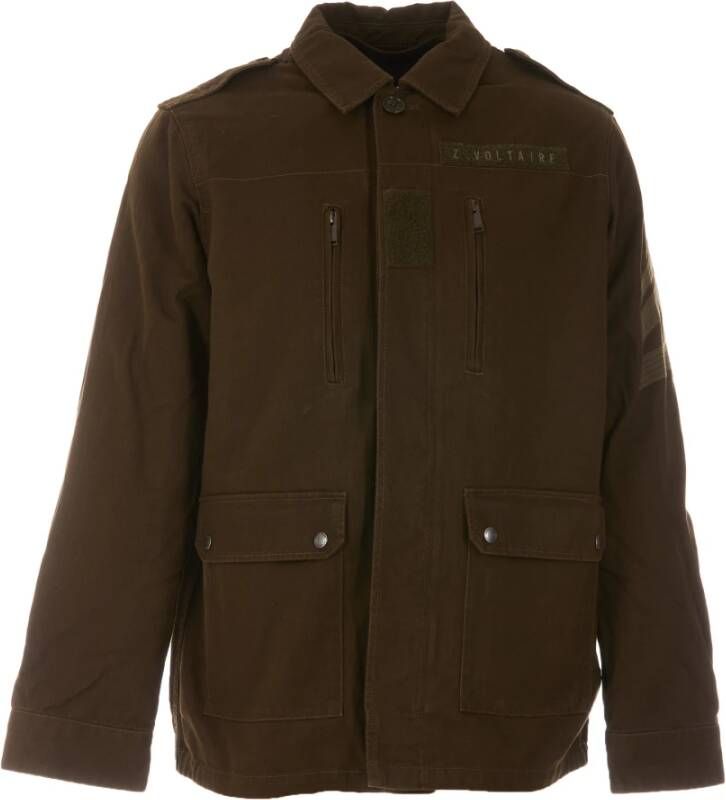 Zadig & Voltaire Casual Overhemden Bruin Heren