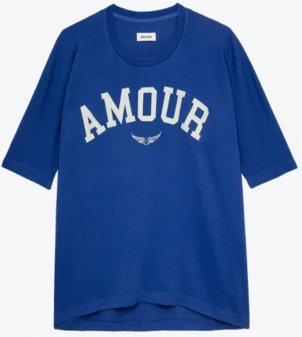 Zadig&Voltaire Portland Amour T shirt met print