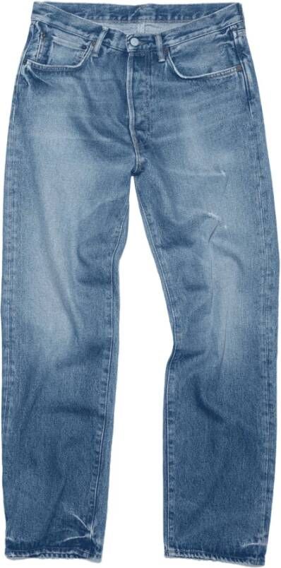 Acne Studios Ruimvallende spijkerbroek , Blauw, Heren