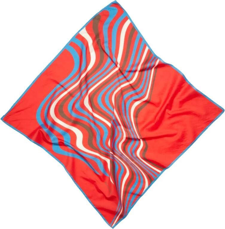 Acne Studios Sjaal , Rood, Dames