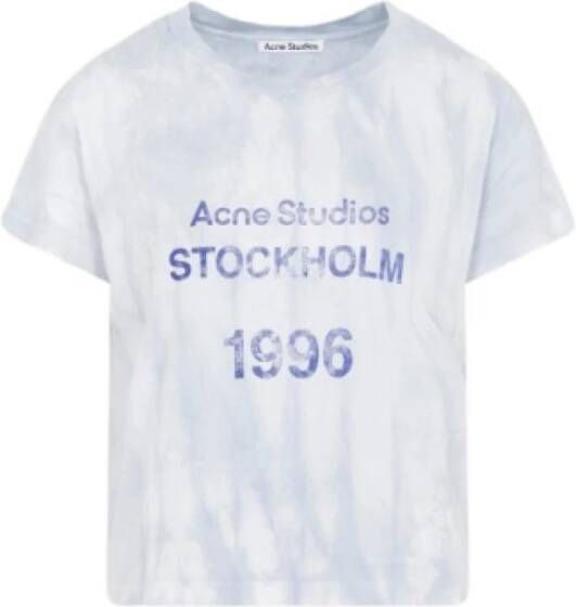 Acne Studios T shirt , Blauw, Dames