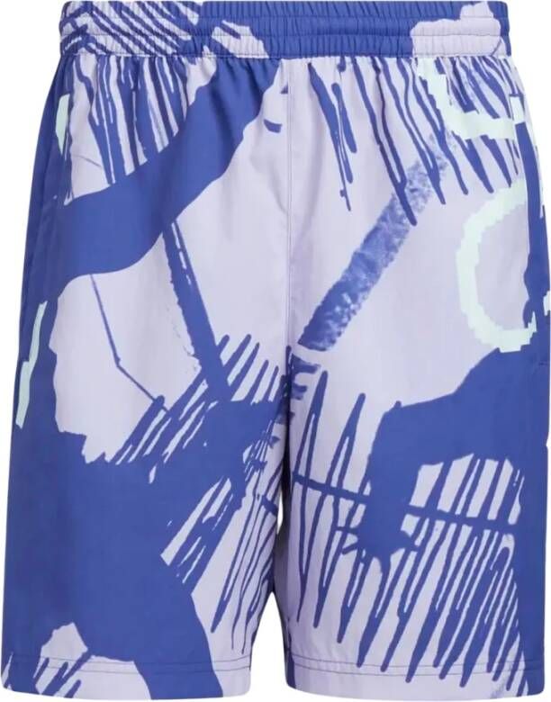 Adidas Adiplay Allover Print Heren Korte Broeken