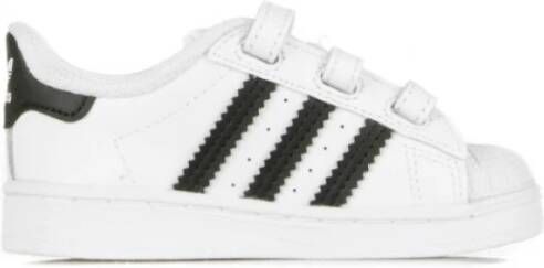 adidas vl court 2.0 sneakers zwart/wit baby kinderen