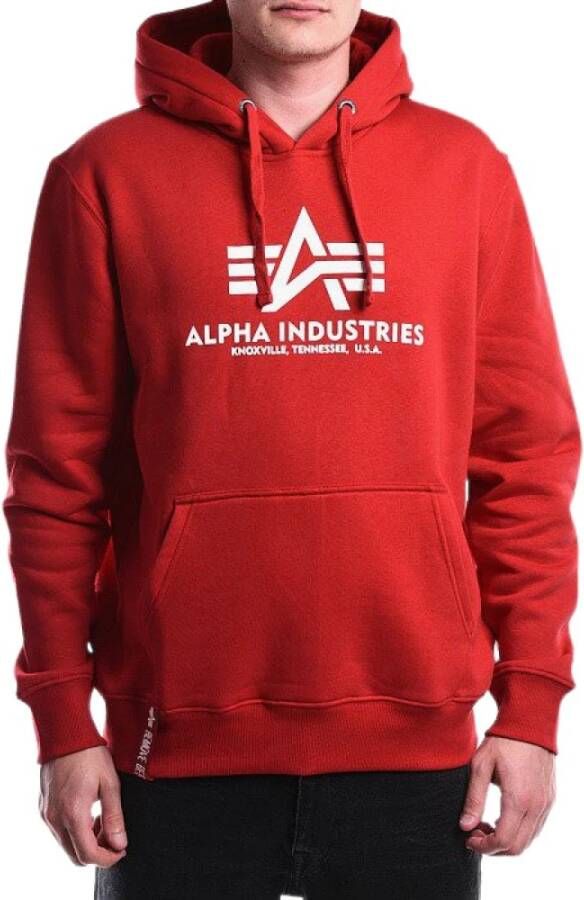 alpha industries Hoodies & sweatvesten Rood Heren
