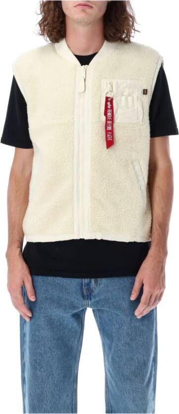 alpha industries vest , Beige, Heren