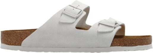 Birkenstock Platte sandalen , Wit, Heren