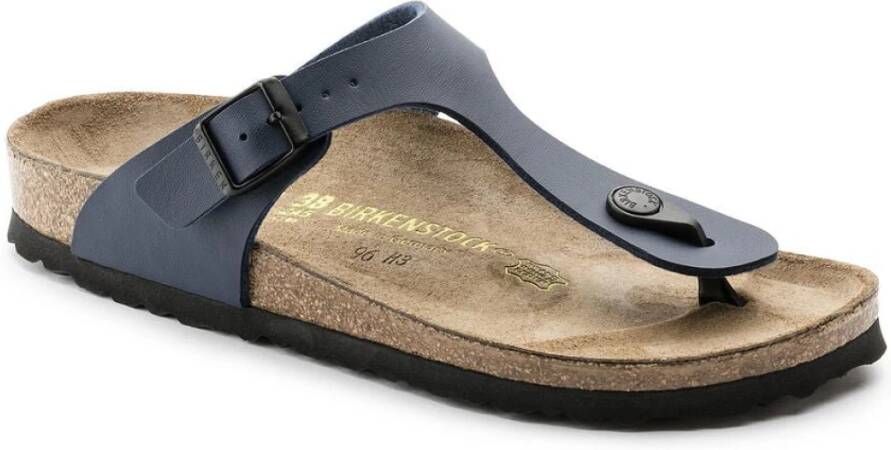 Birkenstock Schoenen , Blauw, Dames