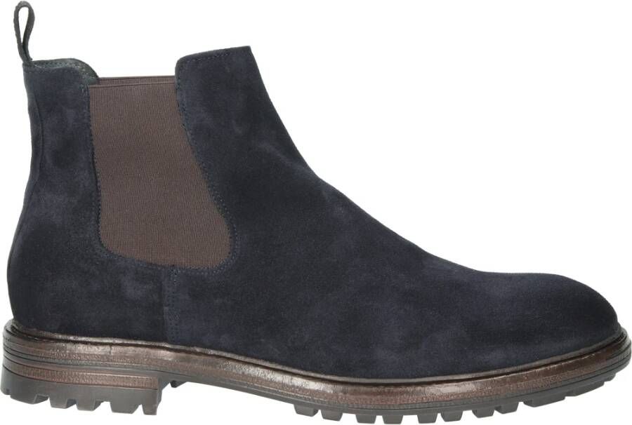 Blackstone Ug23 Navy Chelsea laarzen , Blauw, Heren