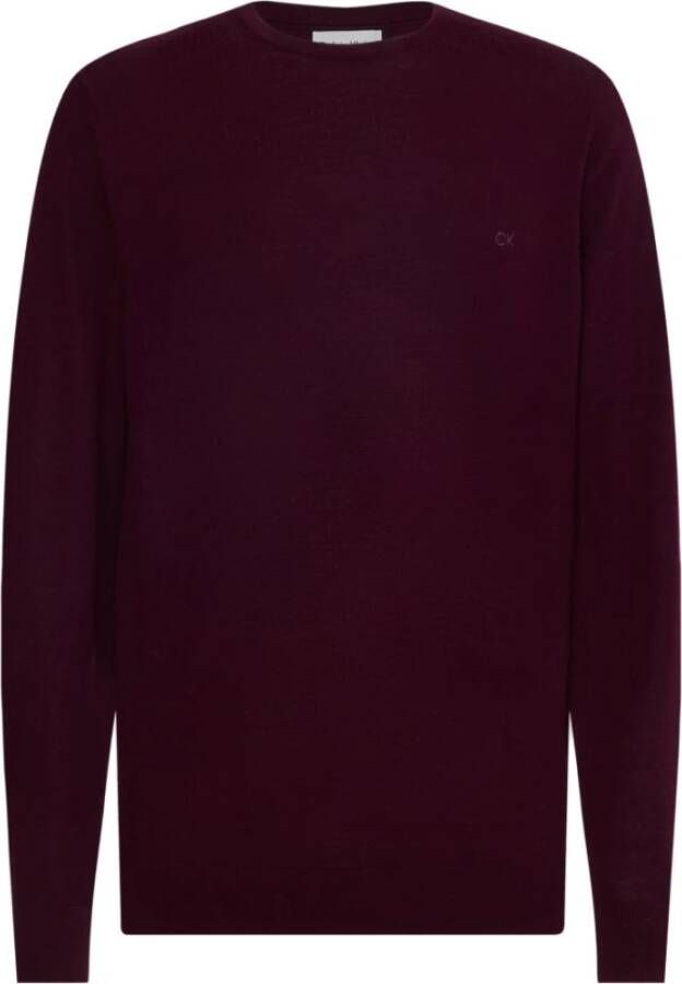 Calvin Klein Gilets Paars Heren