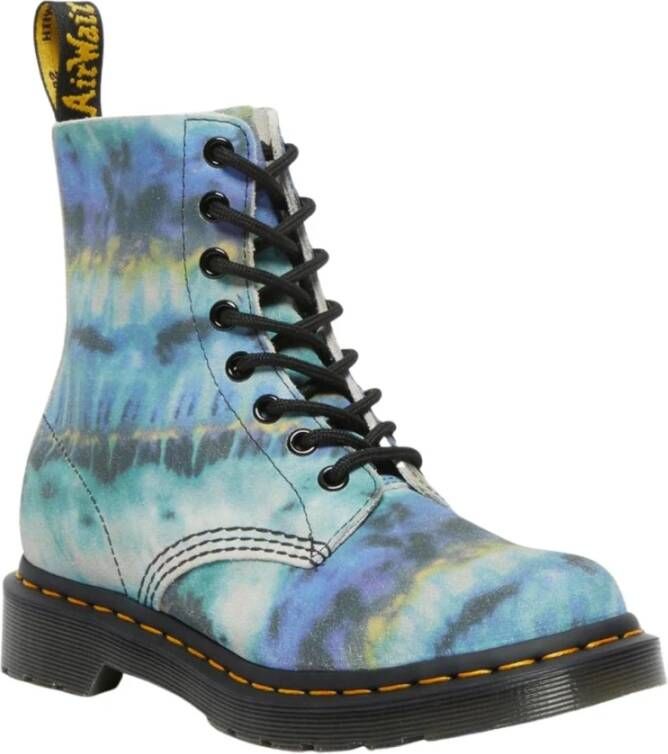 Dr Martens Laarzen Dr. Martens 1460 Pascal Purple Summer Tye and Dye