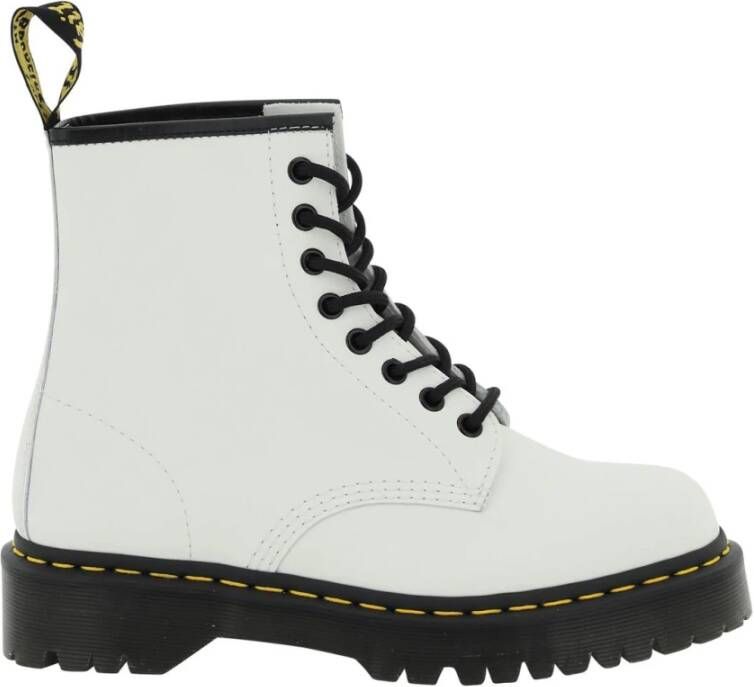 Dr Martens Dr.martens 1460 bex smooth lace up combat boots Dr. Martens, Wit, Dames