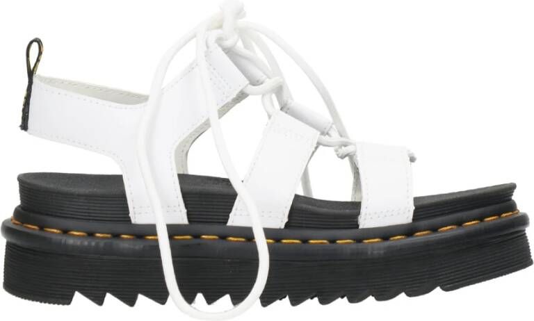 Dr Martens Platte sandalen Dr. Martens, Wit, Dames