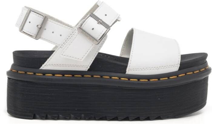 Dr Martens Quad Zebrilus Sandals Dr. Martens, Wit, Dames