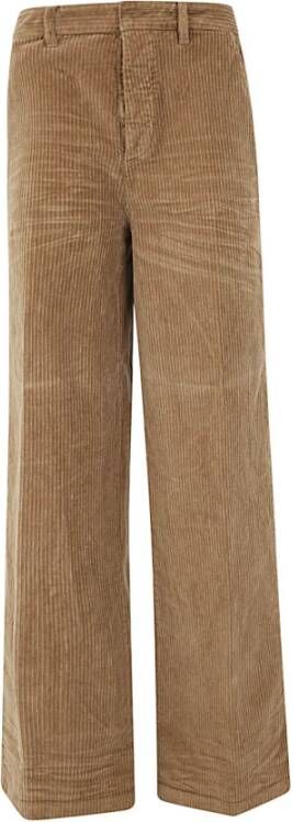 Dsquared2 Brede broek , Bruin, Dames