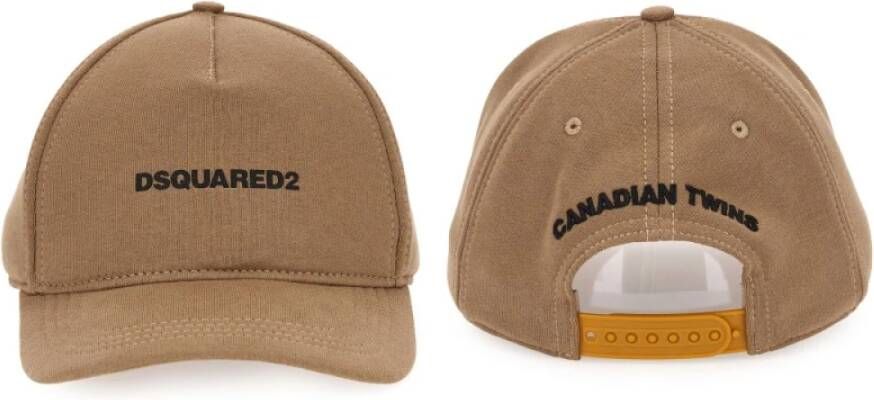 Dsquared2 Hats Beige , Beige, Heren