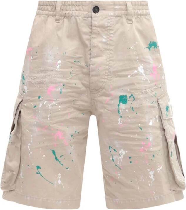 Dsquared2 Korte Broeken Beige Heren
